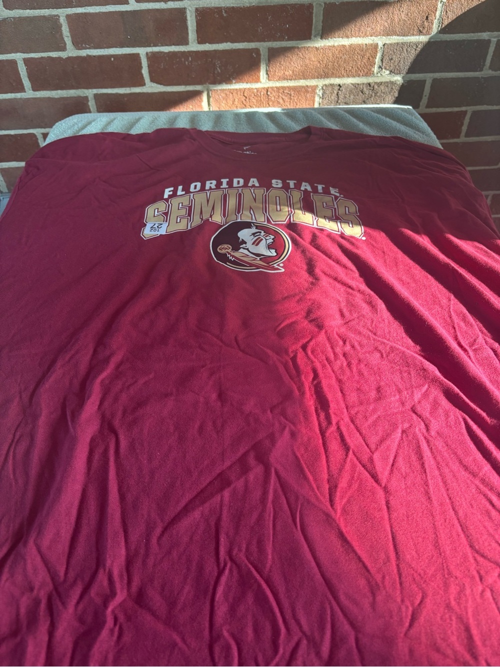 Fanatics Florida State Seminoles Garnet Short Sleeve Tee